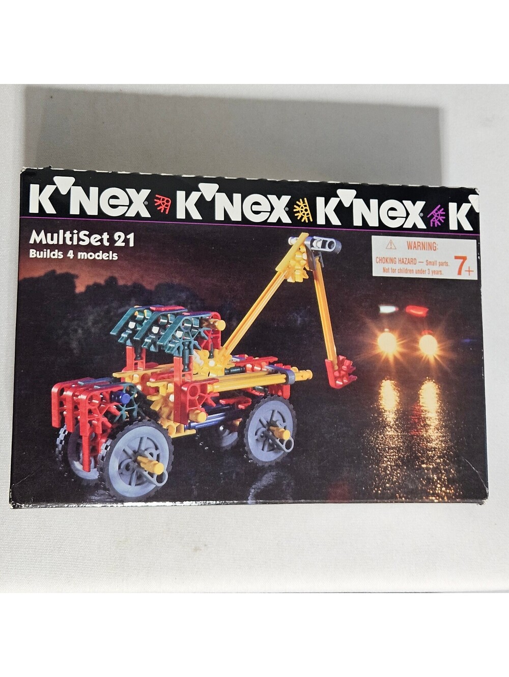 K'NEX MultiSet 21 Building New In Box Construction Set Trucks Heavy Equipment